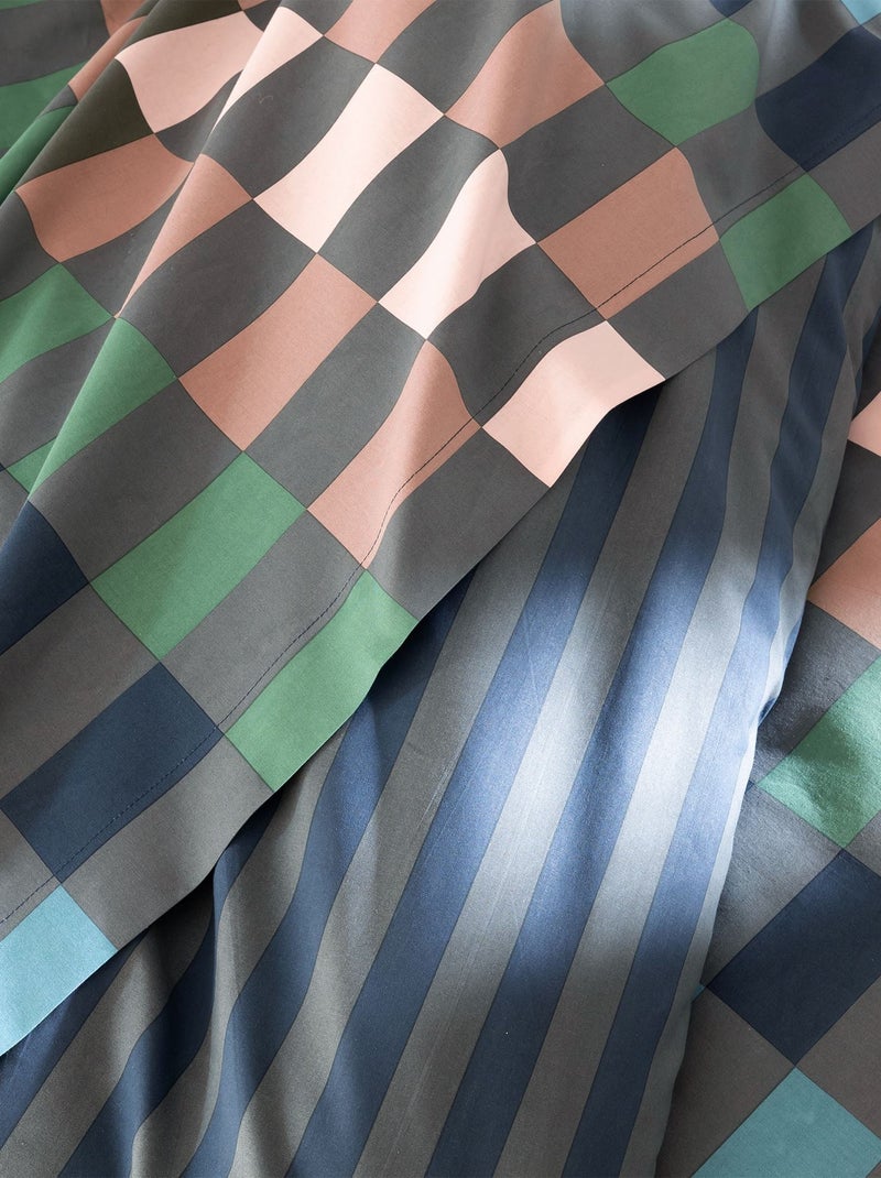 Becquet - Housse de couette ANTONIN en coton Bleu - Kiabi