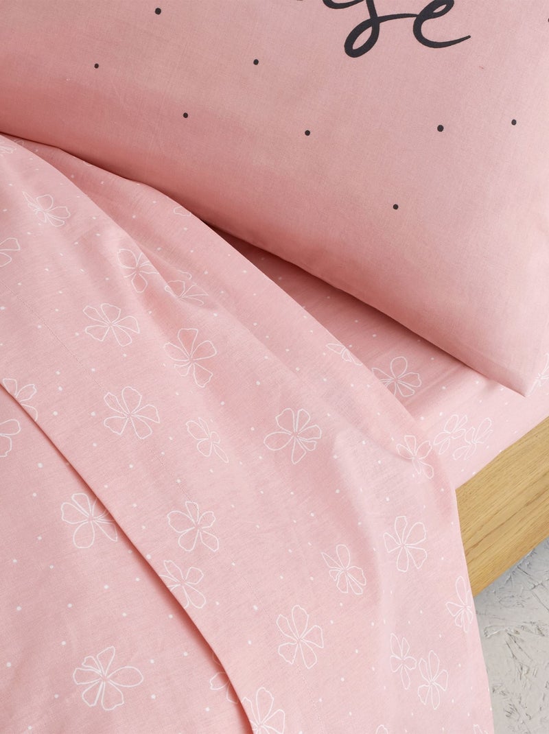 Becquet - Housse de couette BALANCOIRE en coton Rose - Kiabi