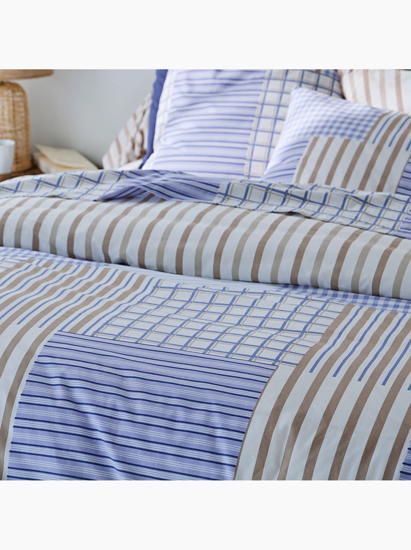 Becquet - Housse de couette BLUBEIGE en coton Beige - Kiabi