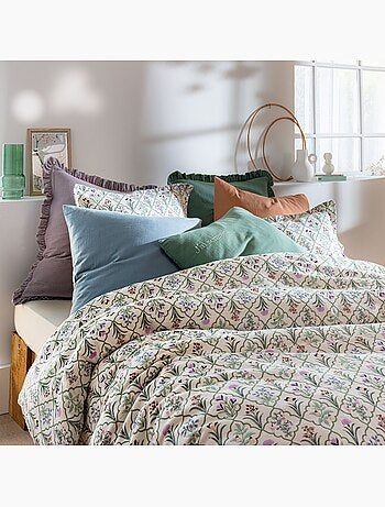 Becquet - Housse de couette BOTANISTE en coton