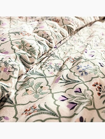 Becquet - Housse de couette BOTANISTE en coton