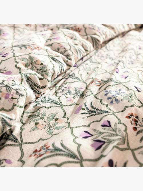 Becquet - Housse de couette BOTANISTE en coton - Kiabi Becquet - Housse de couette BOTANISTE en coton - Kiabi