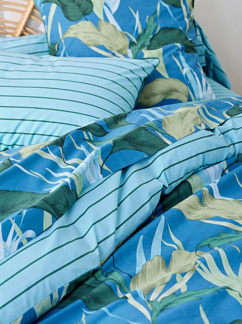 Becquet - Housse de couette BRUME D'ASIE en coton Vert - Kiabi