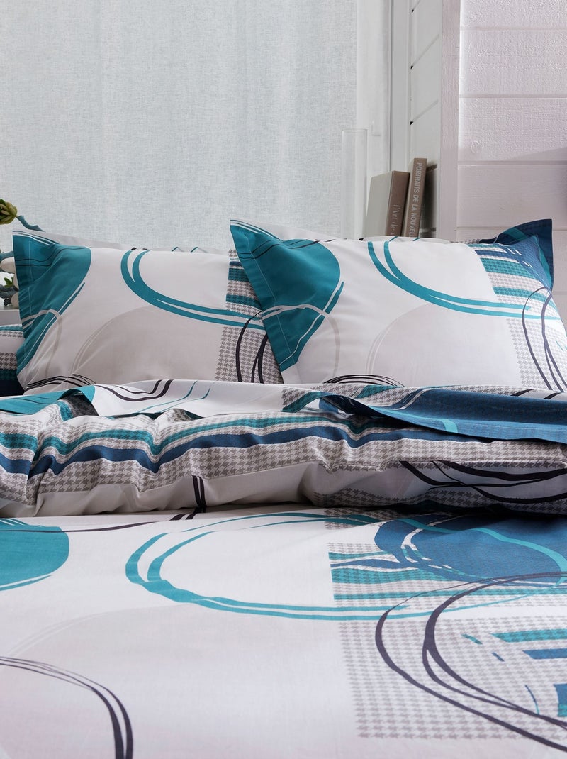 Becquet - Housse de couette CAP ETE en coton Bleu - Kiabi