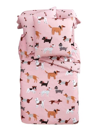 Becquet - Housse de couette CHIEN CHIC en coton