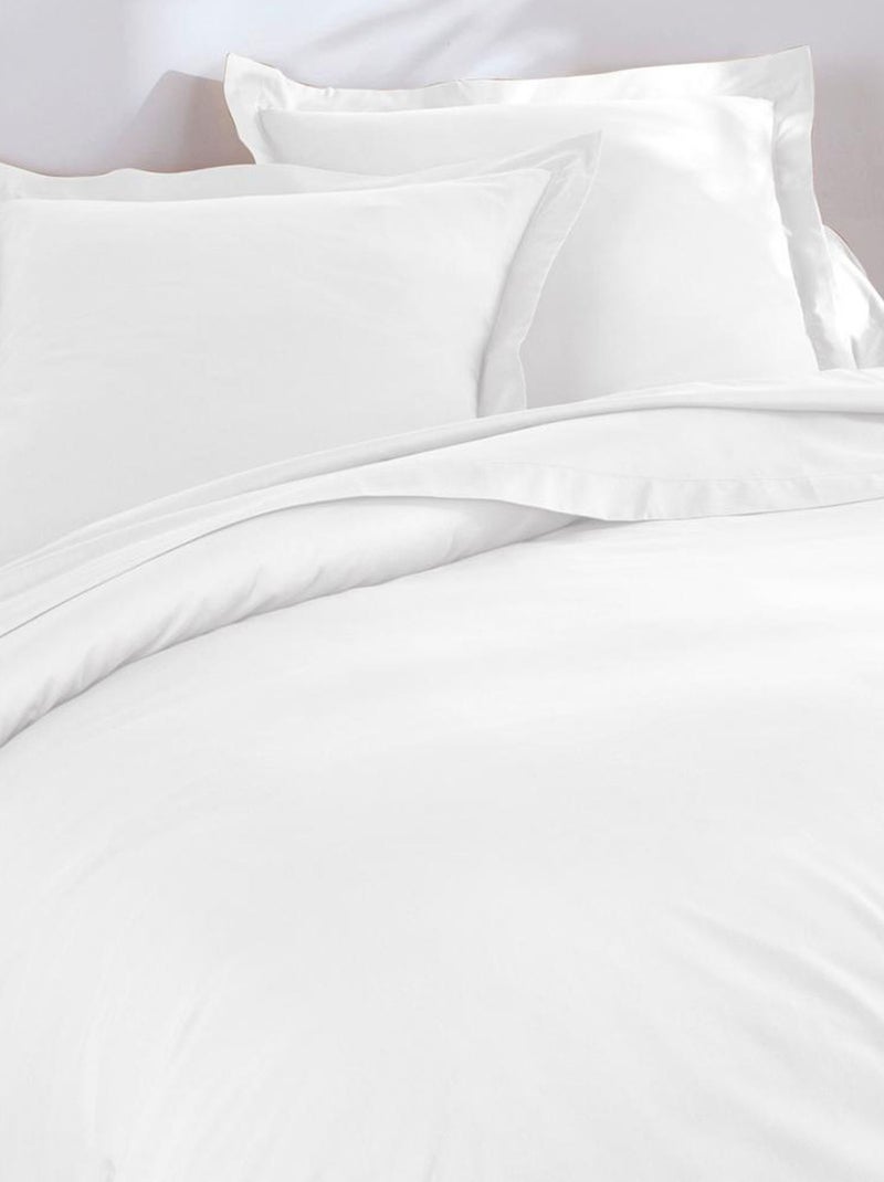 Becquet - Housse de couette COTON UNI LAURÉAT en coton Blanc - Kiabi
