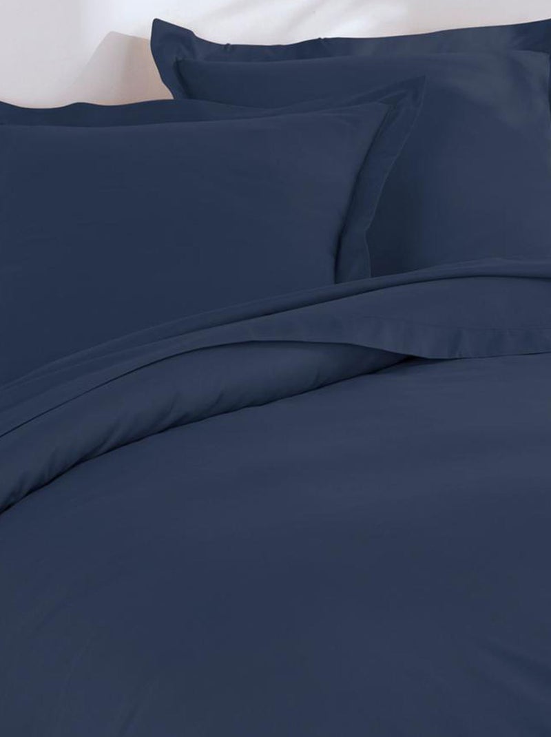 Becquet - Housse de couette COTON UNI LAURÉAT en coton Bleu marine - Kiabi