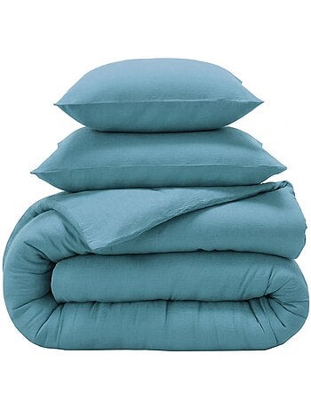 Becquet - Housse de couette COTON UNI LAURÉAT en coton