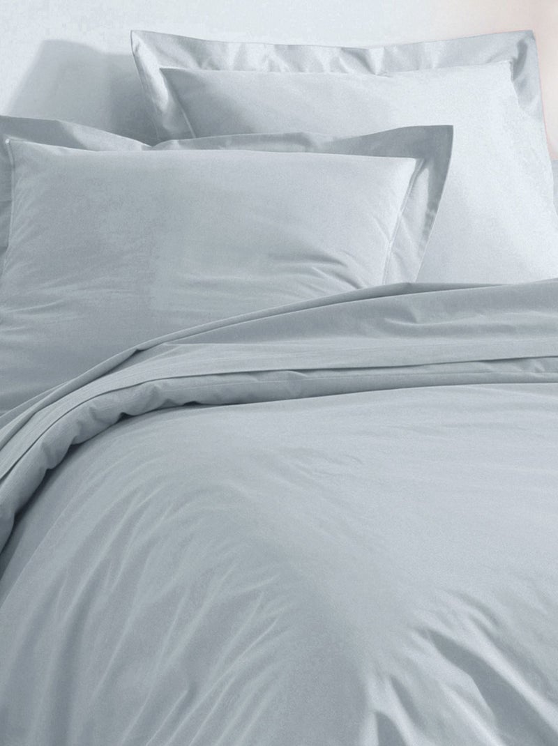 Becquet - Housse de couette COTON UNI LAURÉAT en coton Gris perle - Kiabi