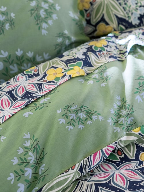 Becquet - Housse de couette CUEILLETTE en coton - Kiabi