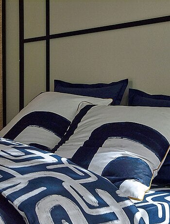 Becquet - Housse de couette DEFERLANTE en coton