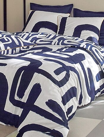 Becquet - Housse de couette DEFERLANTE en coton