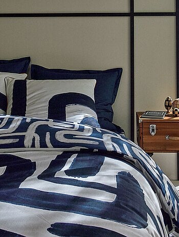 Becquet - Housse de couette DEFERLANTE en coton