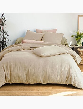 Becquet - Housse de couette DOUBLE GAZE en coton