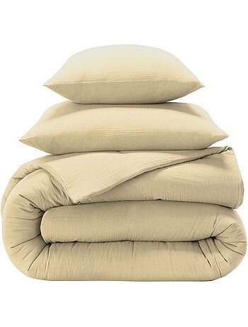 Becquet - Housse de couette DOUBLE GAZE en coton