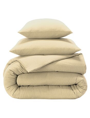 Becquet - Housse de couette DOUBLE GAZE en coton