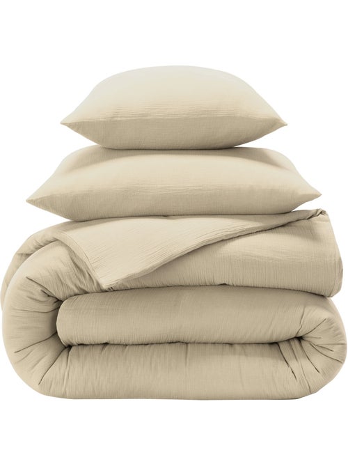 Becquet - Housse de couette DOUBLE GAZE en coton - Kiabi