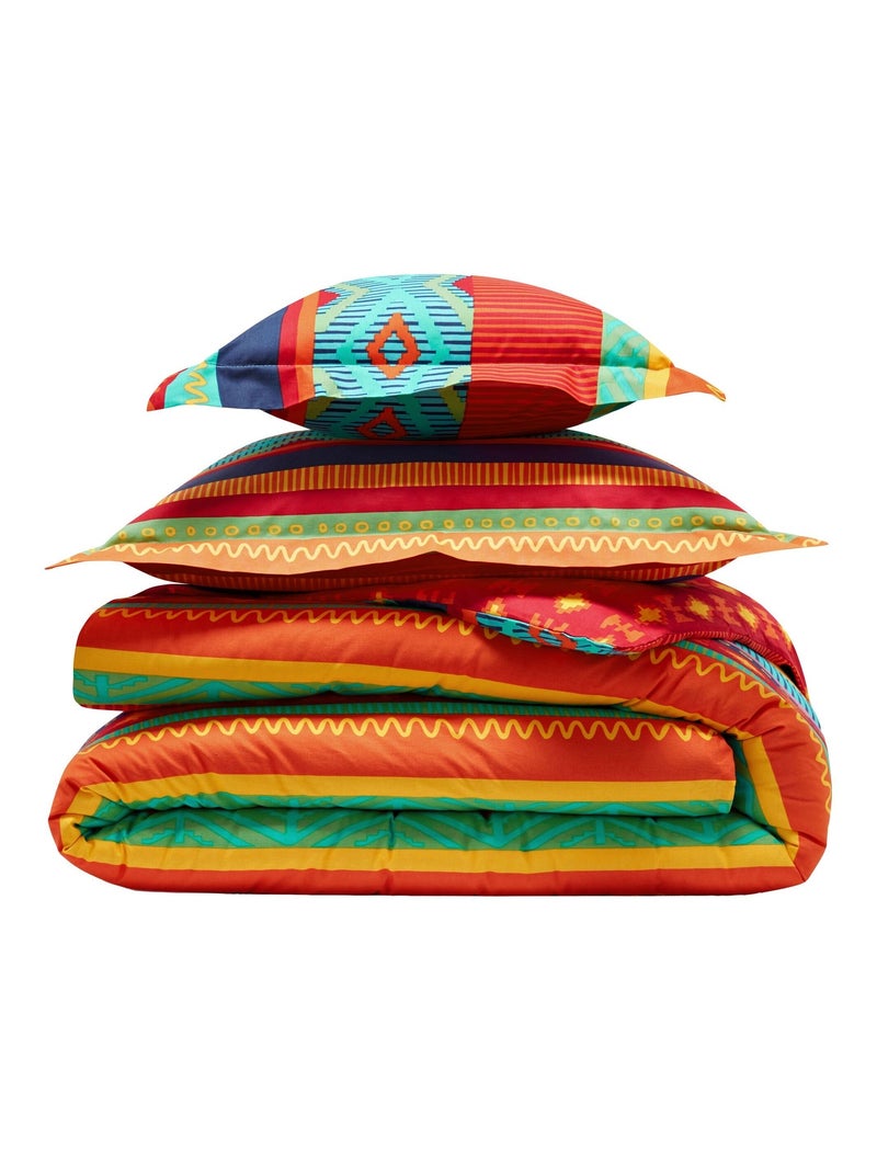 Becquet - Housse de couette EL GRINGO en coton Multicolore - Kiabi