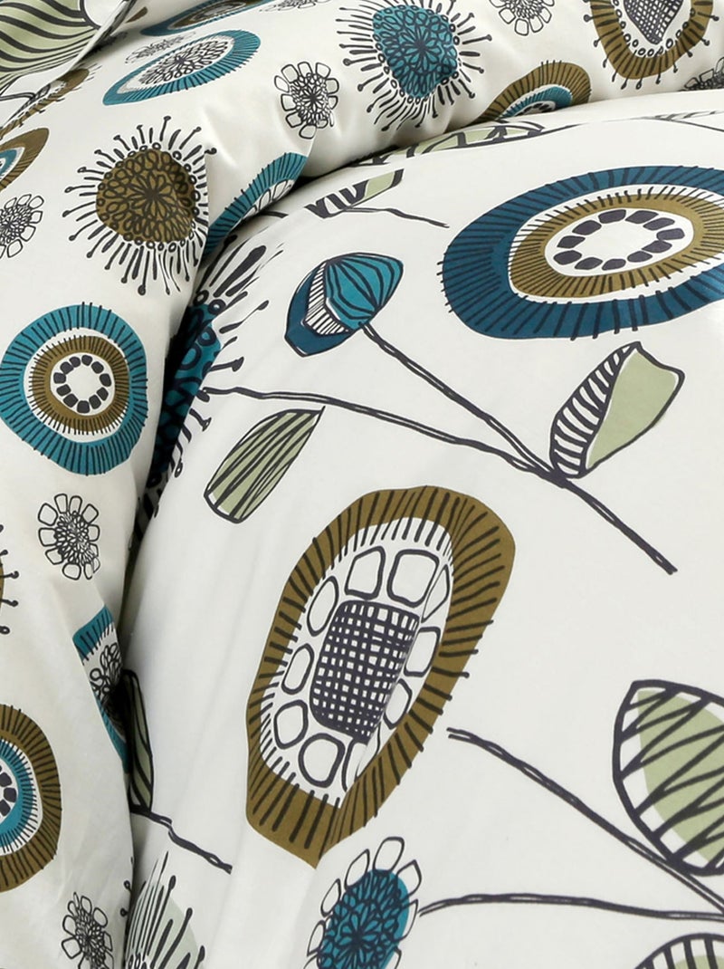 Becquet - Housse de couette FIFTY en coton Bleu - Kiabi