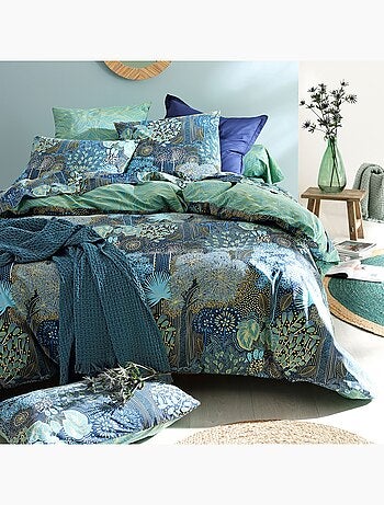 Becquet - Housse de couette FORET MARINE en coton