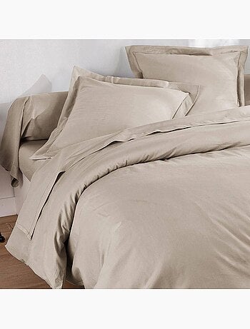 Becquet - Housse de couette Gamme unie lin prélavé en lin