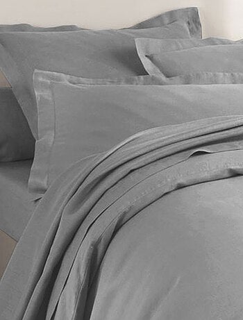 Becquet - Housse de couette Gamme unie lin prélavé en lin