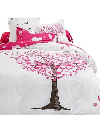 Becquet - Housse de couette HEART TREE en coton