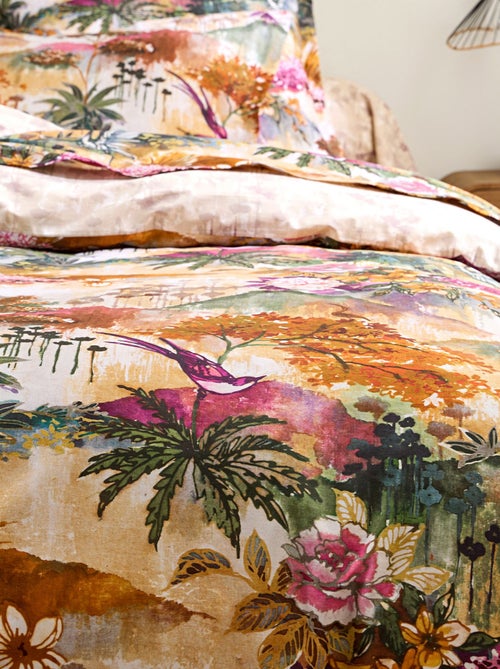 Becquet - Housse de couette JARDIN D'ASIE en coton - Kiabi