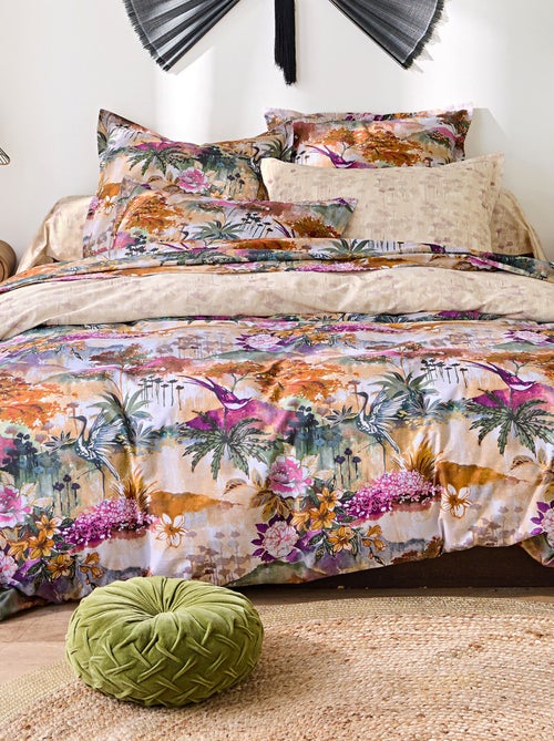 Becquet - Housse de couette JARDIN D'ASIE en coton - Kiabi