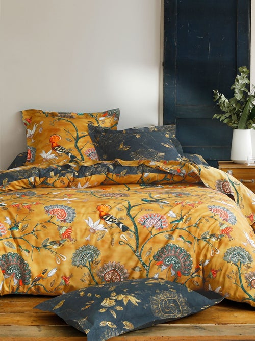 Becquet - Housse de couette JARDIN EXTRA SATIN en coton - Kiabi