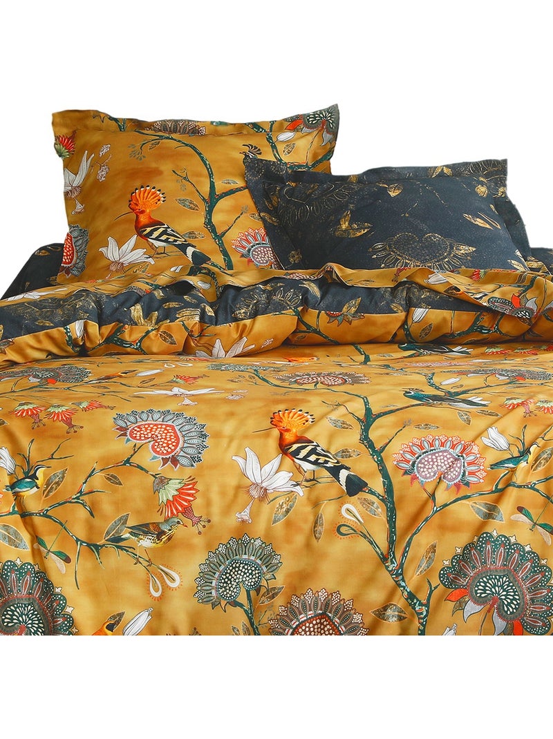 Becquet - Housse de couette JARDIN EXTRA SATIN en coton Multicolore - Kiabi