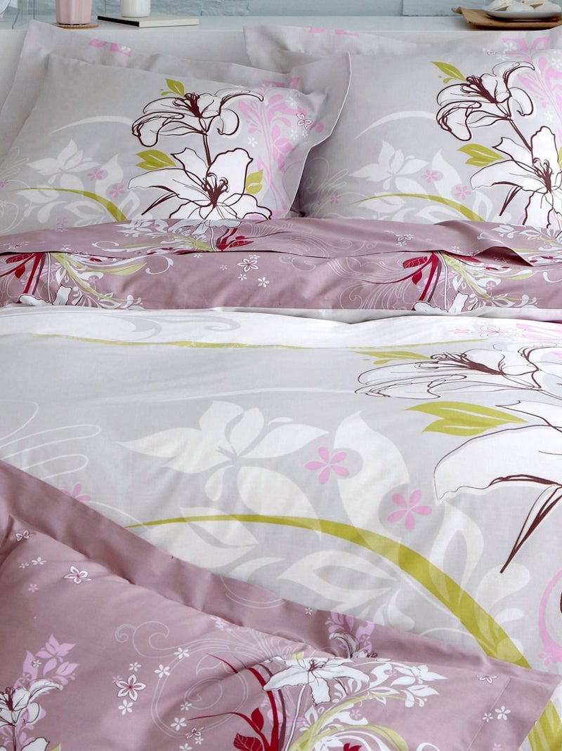 Becquet - Housse de couette JOELY en coton Violet - Kiabi
