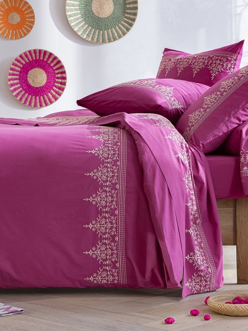 Becquet - Housse de couette LAURINE en coton - Kiabi Becquet - Housse de couette LAURINE en coton - Kiabi