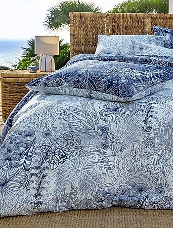 Becquet - Housse de couette LES PROFONDEURS en coton