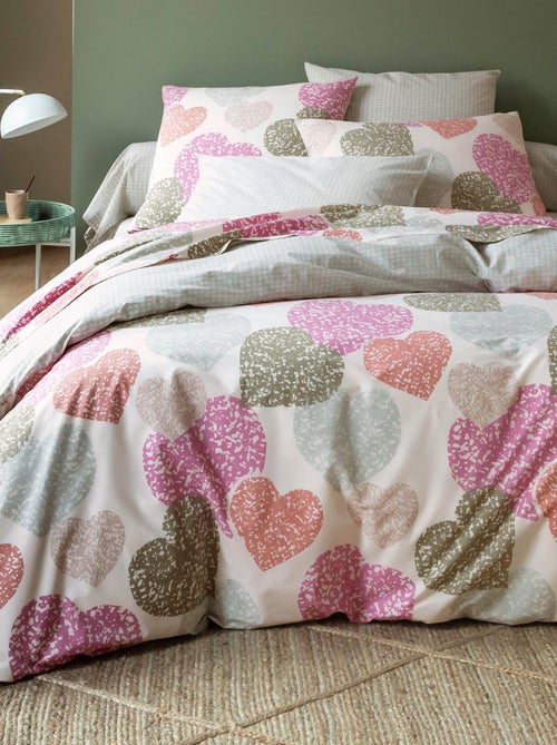Becquet - Housse de couette LOVERS en coton - Kiabi