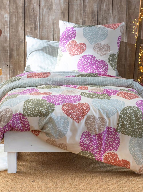 Becquet - Housse de couette LOVERS en coton - Kiabi