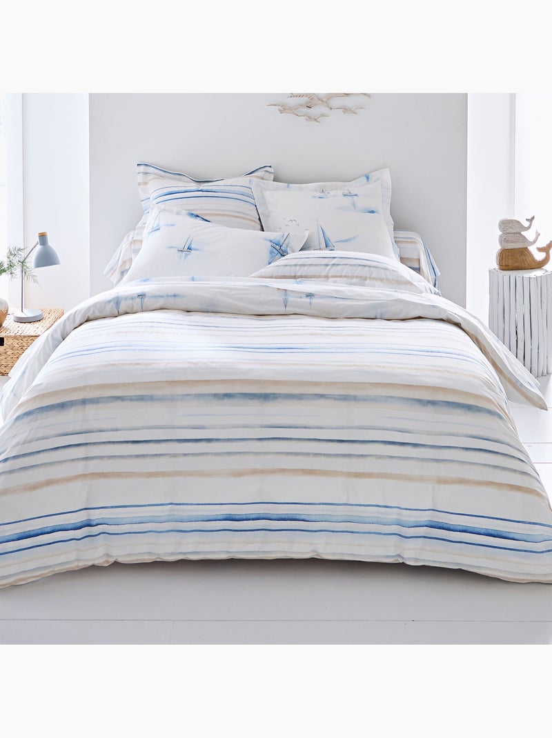 Becquet - Housse de couette MARÉE HAUTE en coton Bleu - Kiabi