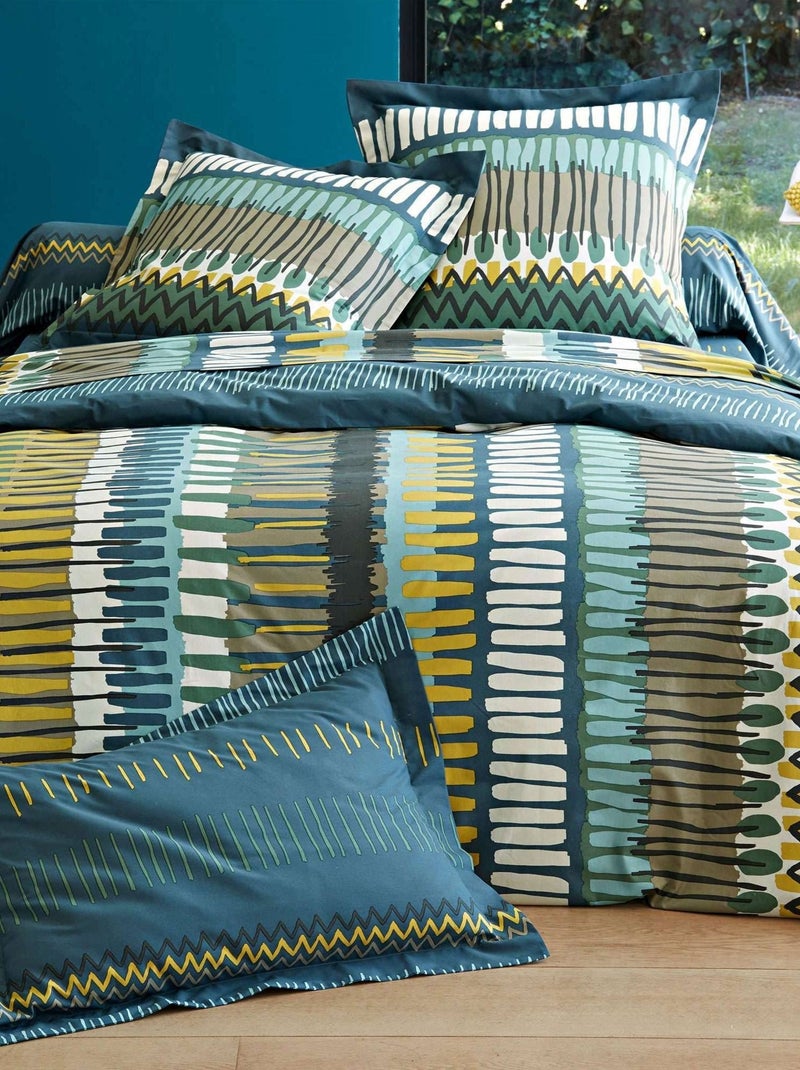 Becquet - Housse de couette METISSE en coton Bleu - Kiabi