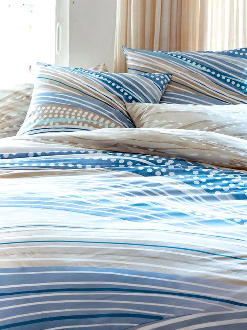 Becquet - Housse de couette PACIFIQUE en coton - Kiabi