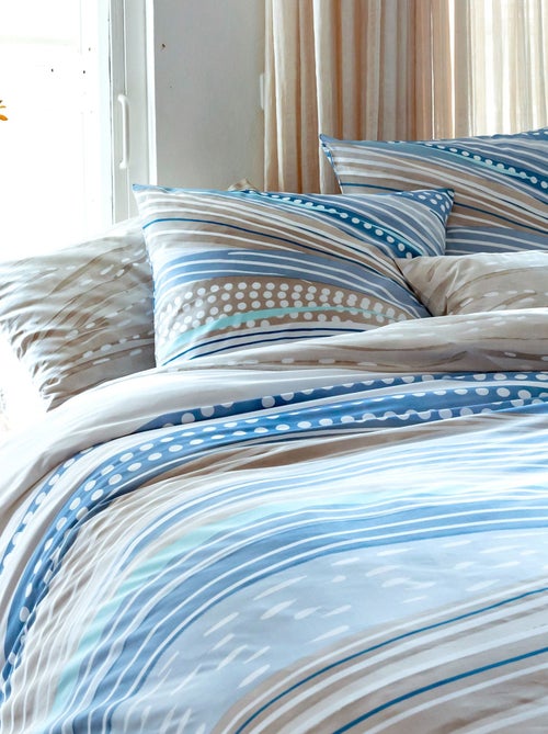 Becquet - Housse de couette PACIFIQUE en coton - Kiabi