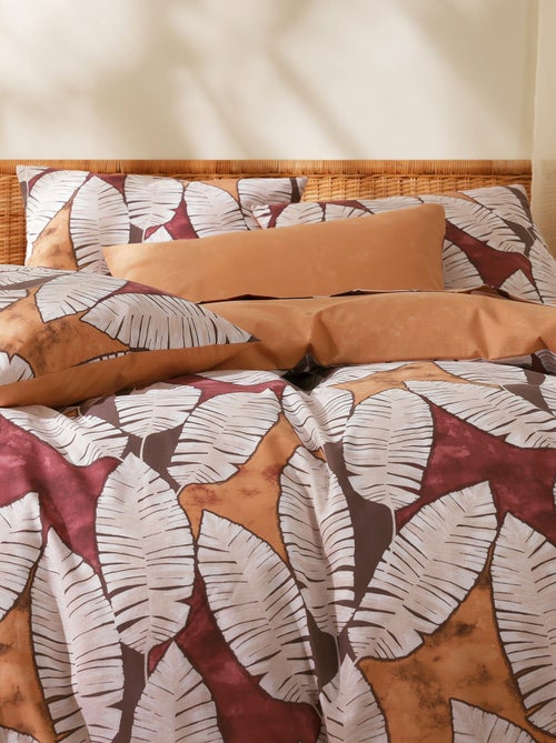 Becquet - Housse de couette PALME en coton - Kiabi