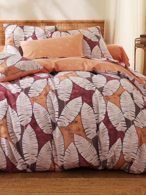 Becquet - Housse de couette PALME en coton - Kiabi
