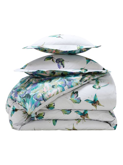 Becquet - Housse de couette PAPILLONNER en coton - Kiabi Becquet - Housse de couette PAPILLONNER en coton - Kiabi