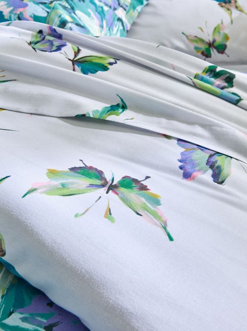 Becquet - Housse de couette PAPILLONNER en coton - Kiabi Becquet - Housse de couette PAPILLONNER en coton - Kiabi