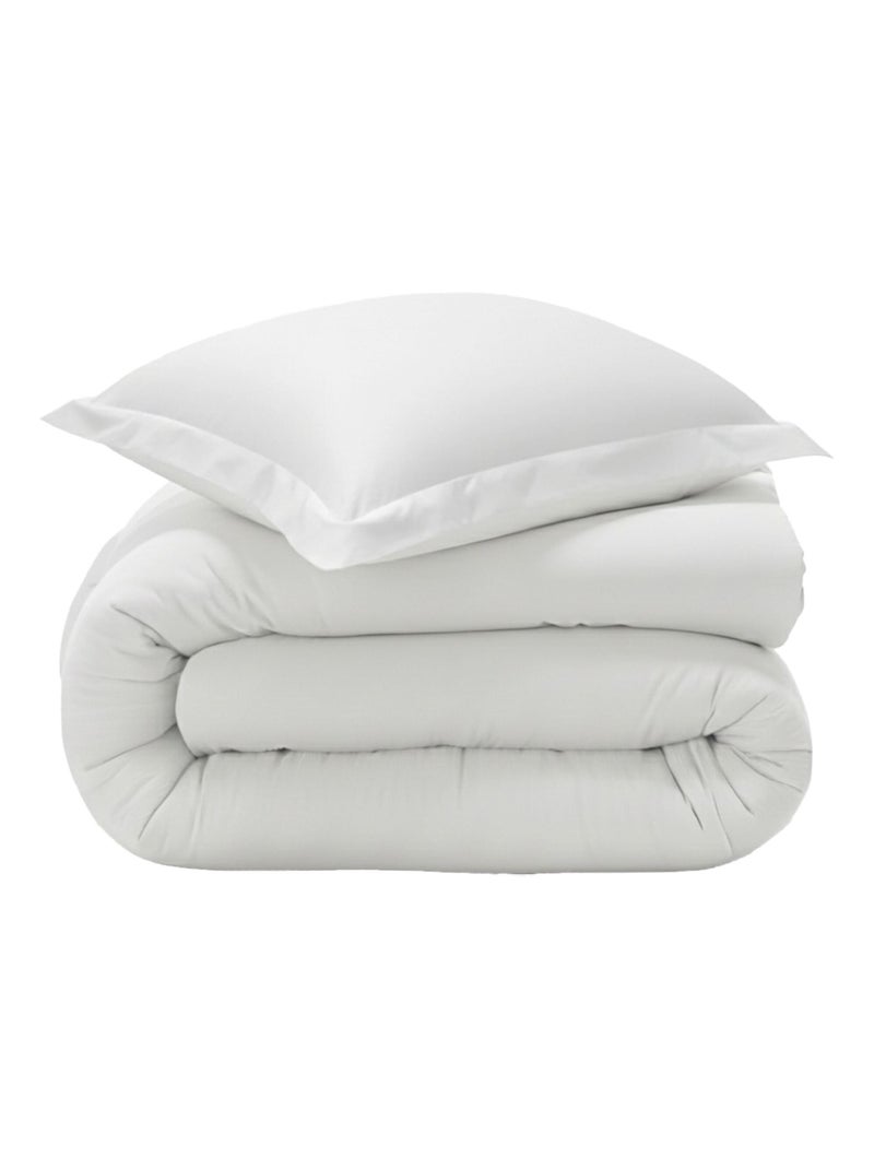 Becquet - Housse de couette PERCALE 2015 en coton Blanc - Kiabi