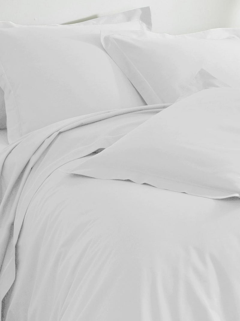 Becquet - Housse de couette POLYCOTON UNI LAURÉAT en coton Blanc - Kiabi