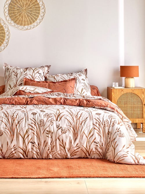 Becquet - Housse de couette SOUFFLE DE PAILLE en coton - Kiabi