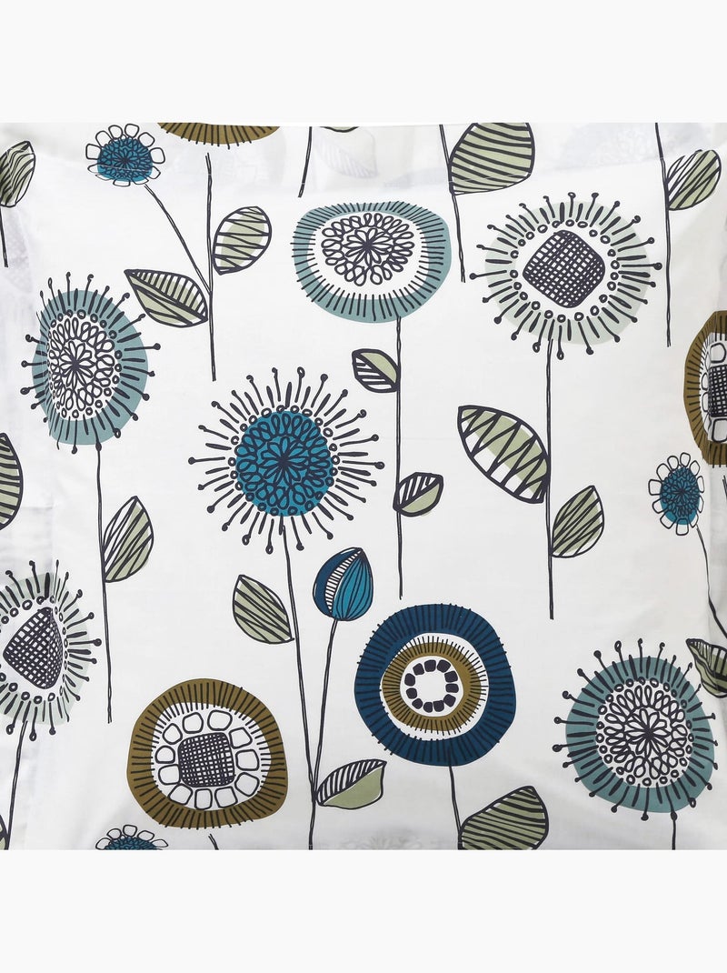 Becquet - housse de couette + taie fifty junior en coton Bleu - Kiabi
