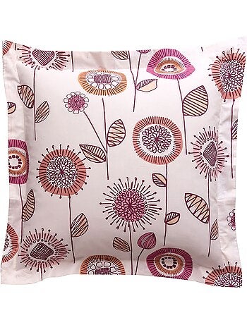 Becquet - housse de couette + taie fifty rose junior en coton