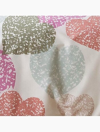 Becquet - housse de couette + taie lovers junior en coton